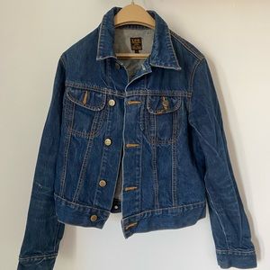 Fitted vintage Lee denim jacket